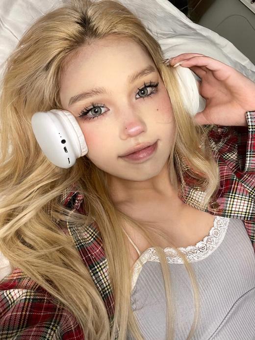 【年抛】款式名字：埃及青灰hushlens  |  中直径14.2 着色13.3 | 【同品牌多副美瞳更划算，选款色板在详情页内】 商品图3