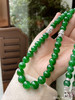 2050112，老坑辣绿珠链。具体价格微信咨询 商品缩略图7