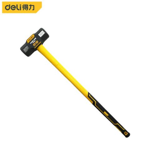得力纤维柄八角锤(黄) 商品图0