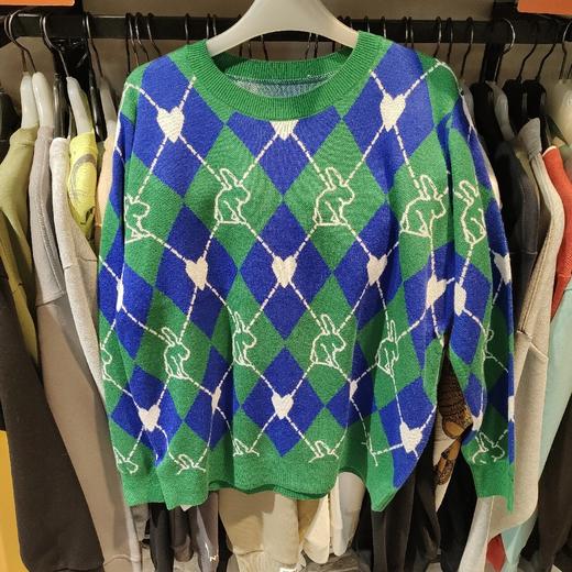 女兔子桃心毛衣3920 商品图0