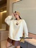 女圆领加绒卫衣9919 商品缩略图0