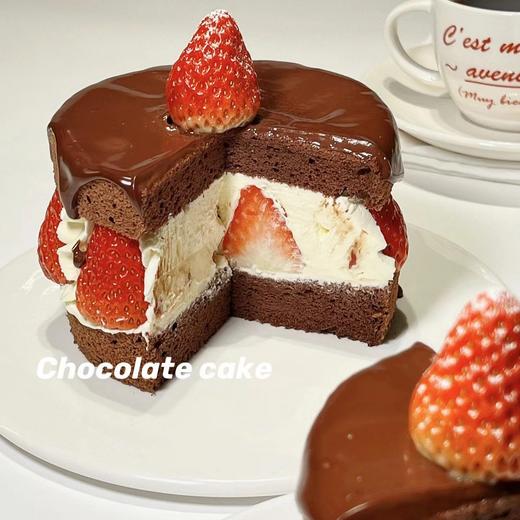 草莓巧克力蛋糕 商品图2