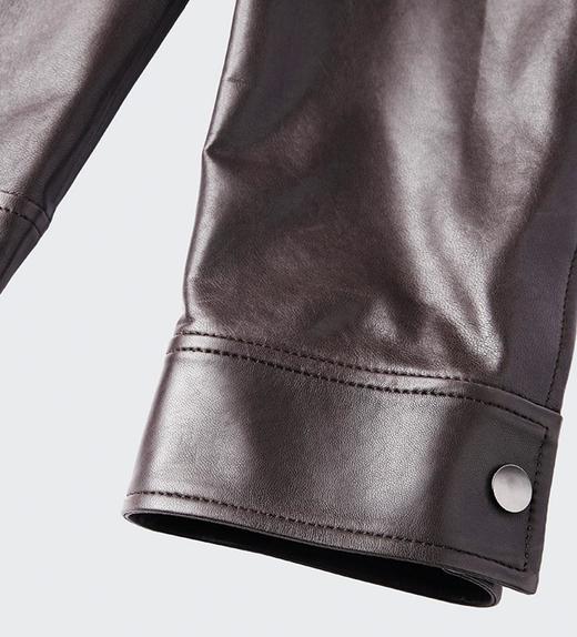 南4威可多男式羊皮绒面革夹克VRW22373650 商品图2