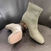 lfgj AR901弹力布时尚中粗跟短靴 商品缩略图9
