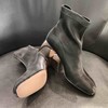 lfgj AR901弹力布时尚中粗跟短靴 商品缩略图3