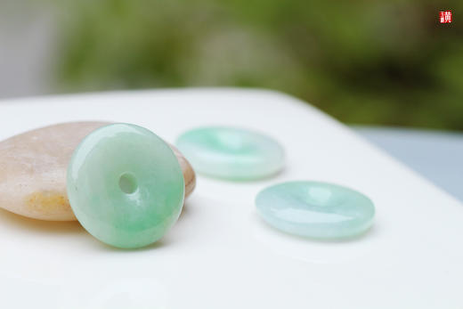 天然翡翠平安扣吊坠【圆满】   配精美挂绳 商品图2
