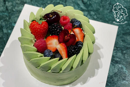 开心果草莓蛋糕（预订） 商品图0