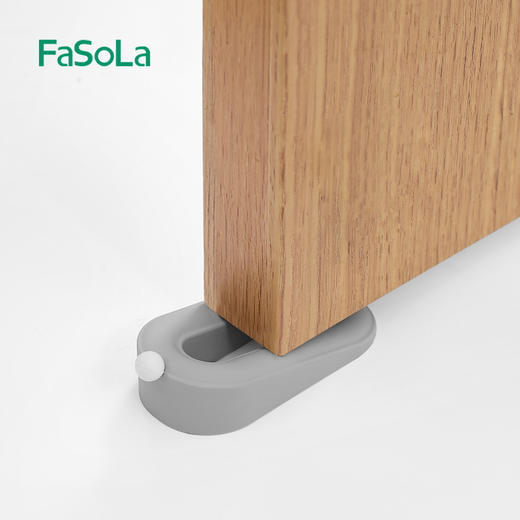 FaSoLa门塞挡门防撞顶门防风固定安全家用阻门器卡门门阻门挡楔子 商品图1