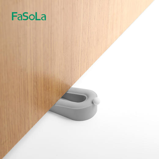FaSoLa门塞挡门防撞顶门防风固定安全家用阻门器卡门门阻门挡楔子 商品图2