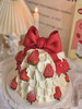 草莓蝴蝶结圣诞 商品缩略图0