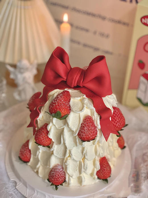 草莓蝴蝶结圣诞 商品图0