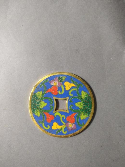 古泉书馆文创珐琅彩 富贵吉祥 文房铜镇 F0015 商品图5