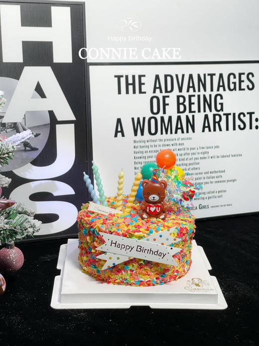 【1275】ins风小熊彩色麦片 商品图1