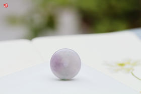 【平安喜乐】天然紫翡平安扣   配精美挂绳    赠证书