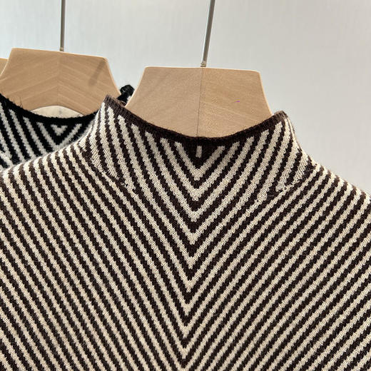 AA YN一体绒洋气半高领毛衣加绒加厚打底衫上衣 商品图8