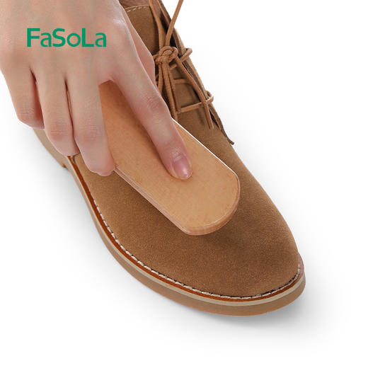 FaSoLa麂皮绒面生胶鞋刷橡皮擦去污清洁反绒翻毛皮擦鞋专用洗鞋刷 商品图2