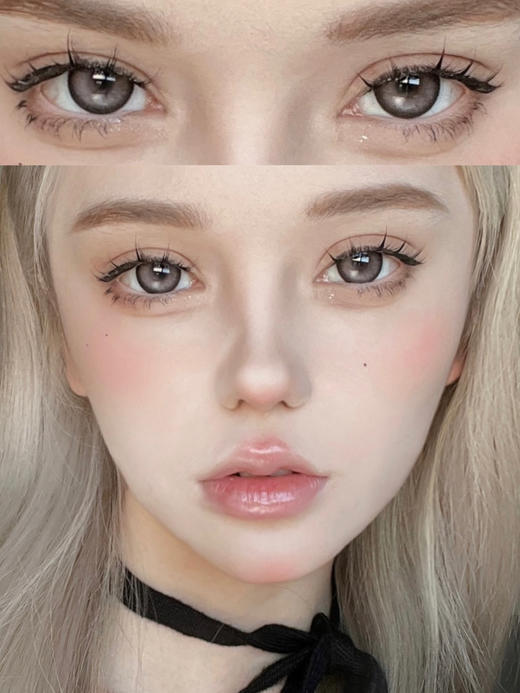 SATURN烟熏茶灰褐「含硅水凝胶」年抛型 仅剩0/125/200/225/800度现货，其他度数缺！  商品图1