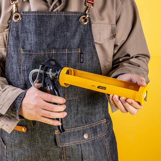 得力DL2370压胶枪(黄) 商品图3