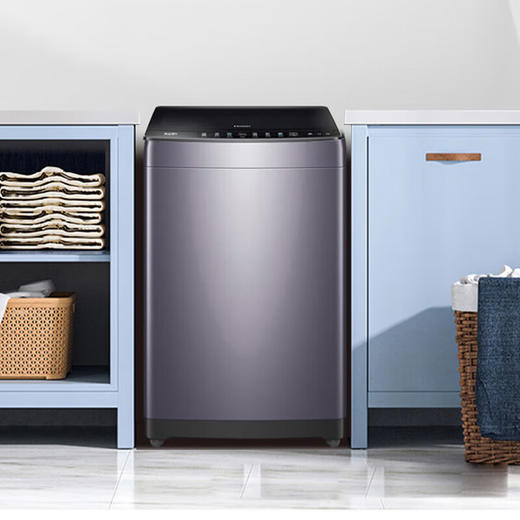 海尔（Haier)波轮洗衣机全自动家电  脱水机 直驱变频电机 双动力防缠绕 100B35Mate5 商品图11