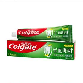 高露洁全面防蛀牙膏超爽薄荷250g