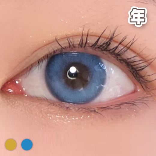 #A20 强光灯泡 金棕/蓝 14.2mm【1片装】 年抛 商品图0