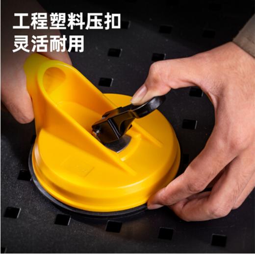 得力DL-XP22玻璃吸盘双爪80kg(黄) 商品图2