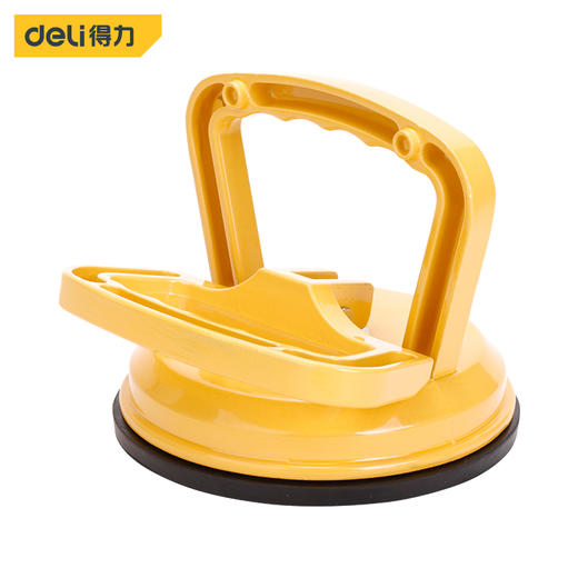 得力DL-XP01玻璃吸盘单爪50kg(黄) 商品图0