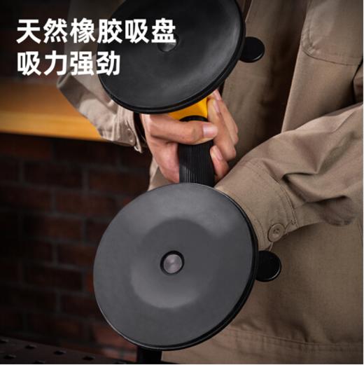 得力DL-XP32玻璃吸盘活动二爪150kg(黄) 商品图3