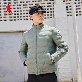 乔丹  男款短款白鸭绒