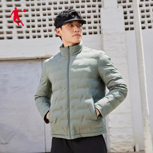 乔丹  男款短款白鸭绒 商品图0