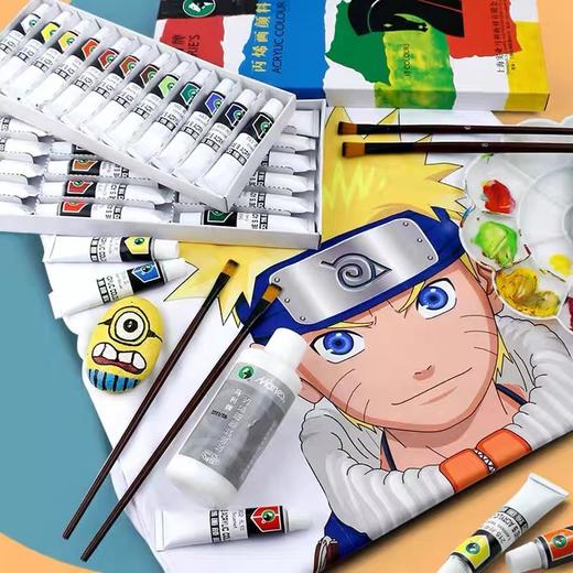 马利36色丙烯颜料12ml手绘颜料石头画墙绘纺织DIY防水 商品图4