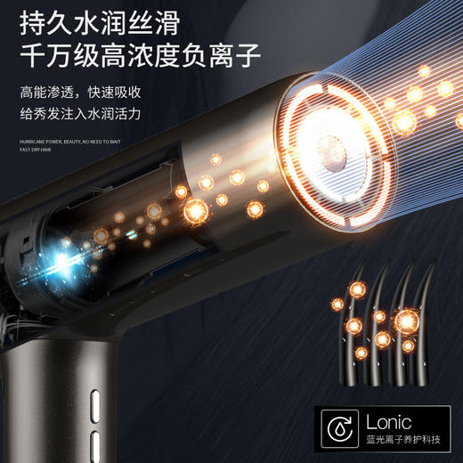 康夫K9吹风机发廊家用无刷电机吹风机大功率负离子吹风 商品图3