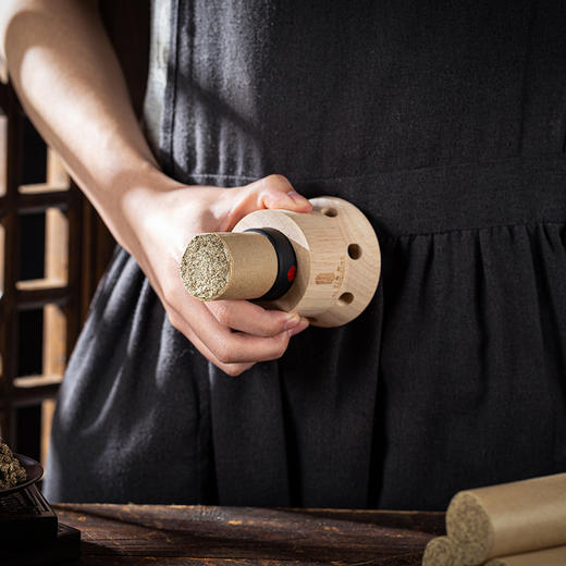 【8套木童】艾融融木童可拆卸手柄套装凤凰梧桐无烟艾灸大椎八髎 商品图2