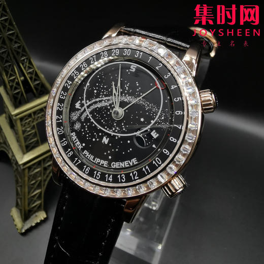 YL百达翡丽超级复杂功能计时系列 星空日内瓦苍穹系列6104G 你可想象把星空佩戴在腕上吗？ 商品图4