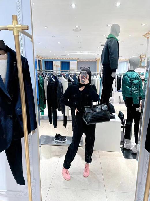 【2F】迪桑娜2022新款包通勤大容量手提单肩包高级真皮女包 商品图4