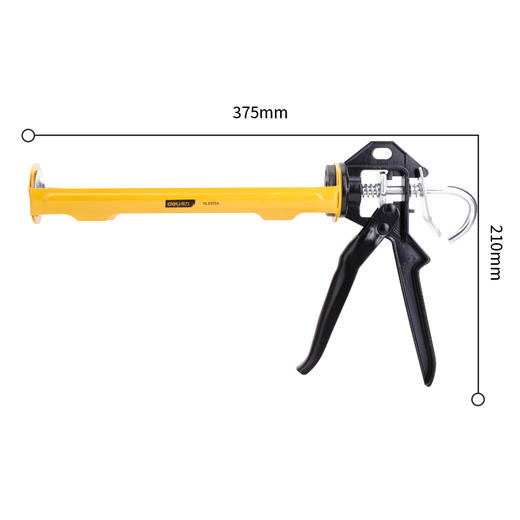 得力DL2370A压胶枪10寸(黄) 商品图2
