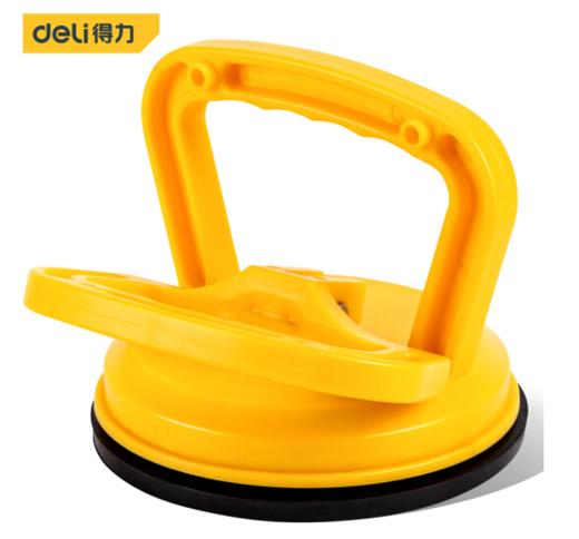 得力DL-XP21玻璃吸盘单爪40kg(黄) 商品图0