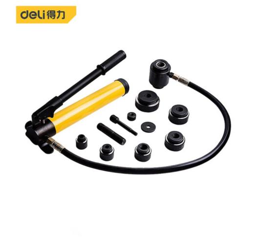 得力DL-YQK8B液压开孔器组套22-60(黄) 商品图0