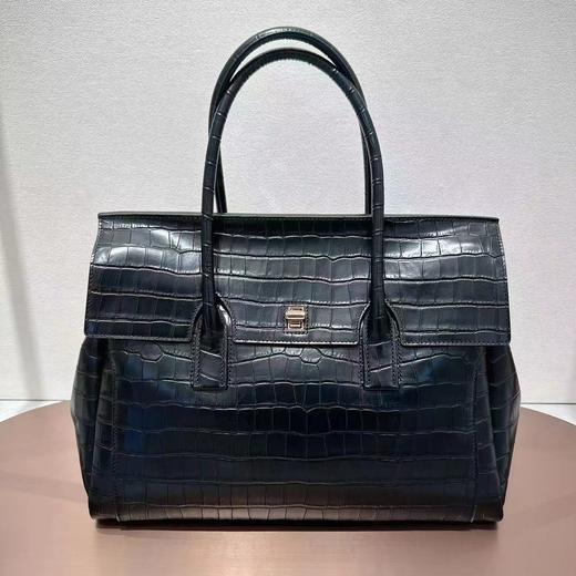 【2F】迪桑娜2022新款包通勤大容量手提单肩包高级真皮女包 商品图1