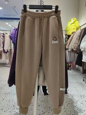 2F  素觉素感  加绒卫裤