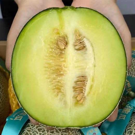 红夫人商城 海南空运 牛3蜜瓜 网纹瓜（约5斤） 商品图3