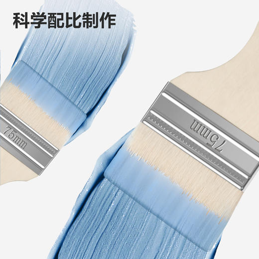 得力羊毛刷(白) 商品图1