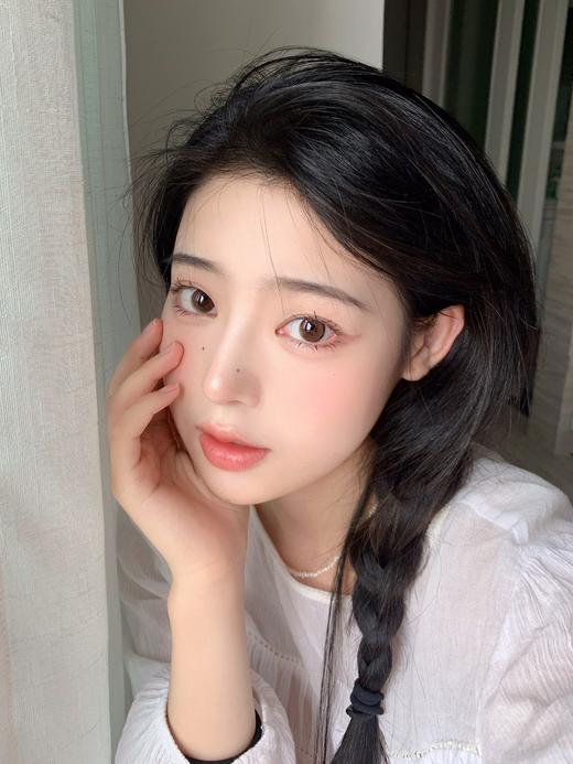 【年抛】款式名字：软软棕 hushlens  |  中直径14.2 着色13.4 | 【同品牌多副美瞳更划算，选款色板在详情页内】 商品图4