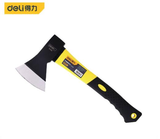 得力DL5708纤维柄斧头600g(黄) 商品图0