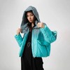 青灰渐变色功能型羽绒外套 商品缩略图0