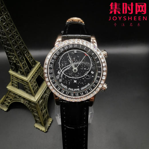 YL百达翡丽超级复杂功能计时系列 星空日内瓦苍穹系列6104G 你可想象把星空佩戴在腕上吗？ 商品图1