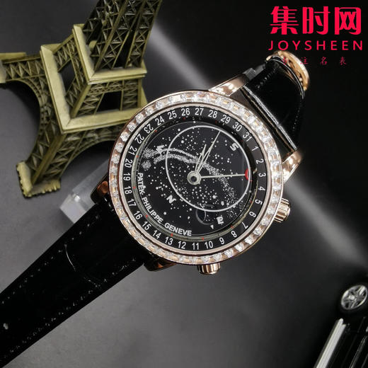 YL百达翡丽超级复杂功能计时系列 星空日内瓦苍穹系列6104G 你可想象把星空佩戴在腕上吗？ 商品图3