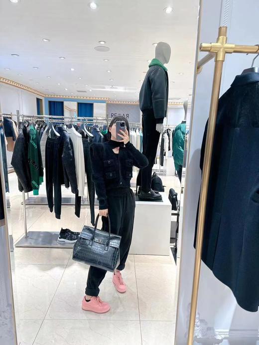 【2F】迪桑娜2022新款包通勤大容量手提单肩包高级真皮女包 商品图3