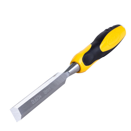 得力塑柄木工凿(黄) 商品图1