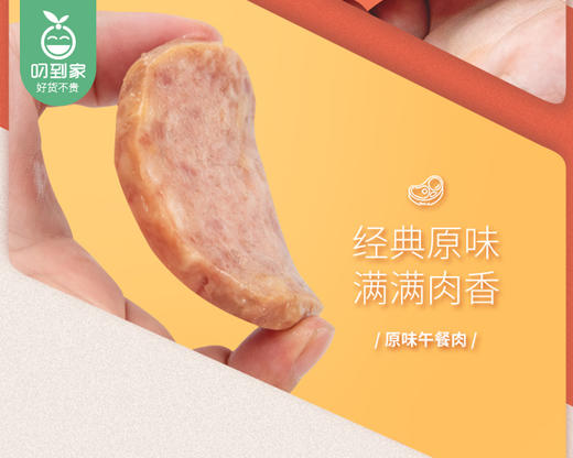 【预售-4月13日配送】臻邦黑猪午餐肉（原味）/1包（50g*8小包） 商品图3
